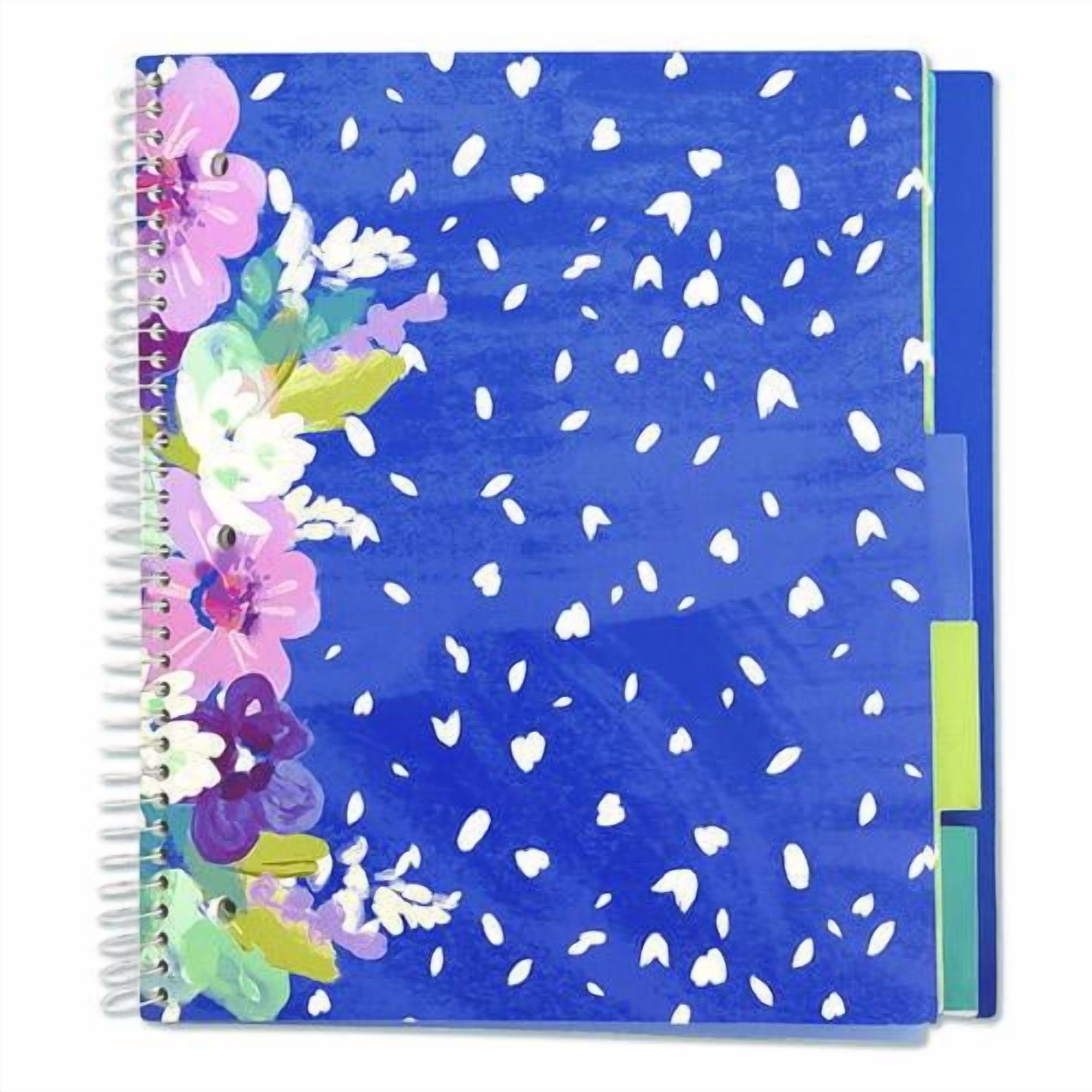 Silver Lining Five-Subject Spiral Notebook, Medium/College Rule, Randomly Assorted Cover Color/Desig | Bundle of 2