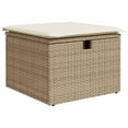 thumbnail image 5 of vidaXL Garden Sofa Set Beige, Cream White, 5 of 9
