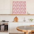 thumbnail image 6 of Pink Floral Seahorse Wall Art Painting on Canvas, Starfish Slipper Linen Vintage Canvas Art Home Prints Wall Art Framed Modern Artwork for Living Room Bedroom Wall Decor 12x12in, 6 of 9