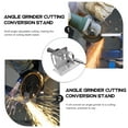 thumbnail image 6 of WORGEOUS  Angle Grinding Machine Bracket Grinder Guide Cutting Base, 6 of 8