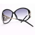 thumbnail image 3 of Dasein Feminine Fashion Oversized Sunglasses with Pop Out Mosaic Design, 3 of 8