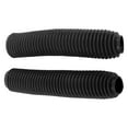 thumbnail image 3 of Shock Boots, Front Fork Cover Pleats Design  For CR80 CR125 CR250 CRF250 Black, 3 of 8