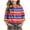 Multicolor, variant on JTSRKL Kids Boys Girls Rainbow Striped T-Shirts Lightweight Casual Fall Spring Summer Roll up Long Sleeve Button Down Beach Vacation Tees Tops with Pockets Yellow 15-16 Years