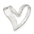 thumbnail image 1 of Sterling Silver Heart Slide QC3063 (25mm x 27mm), 1 of 2