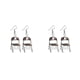 thumbnail image 2 of Pendientes de Silla Plegables Minnieouse Aleación Ligera Elegantes, 2 of 6