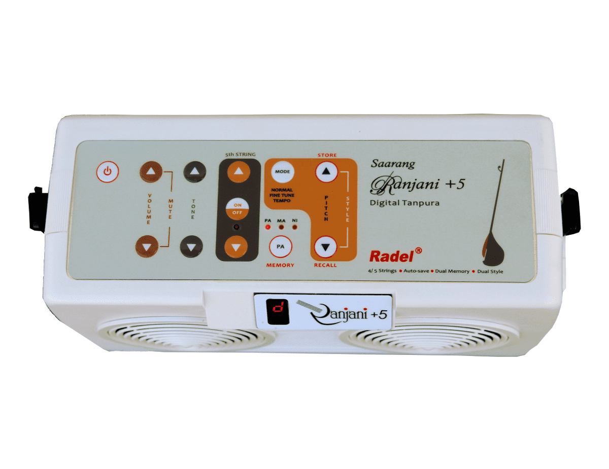 Radel Digital Tanpura Ranjini +5 Electronic Saarang