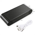thumbnail image 3 of Altavoz Bluetooth Portátil USB con Radio FM, Micrófono Inalámbrico Cannon Russian Steel Saber., 3 of 5