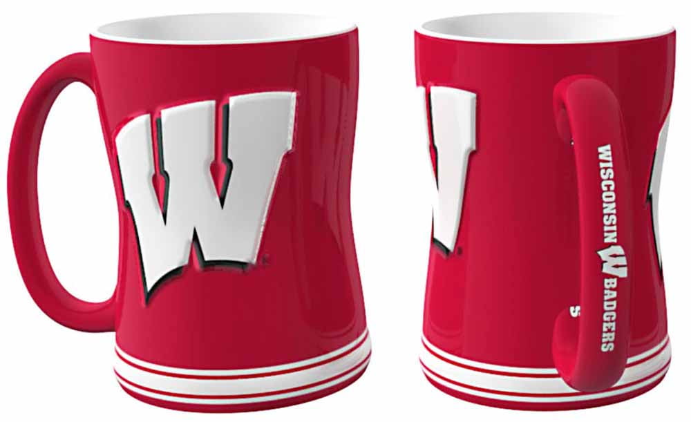 Wisconsin Raised Flag Country Ceramic Coffee Tea Mug Cup 