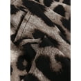 thumbnail image 7 of INCERUN Men's Sexy Fancy Leopard Print Short Sleeve Button Down Lapel Shirt Top, 7 of 7