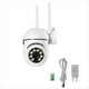 thumbnail image 1 of 5G WiFi Cámaras de Vigilancia de 360° Seguimiento Visión A Color Protección de Seguridad Movimiento Cámara Exterior Enchufe de la UE, 1 of 5