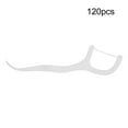 thumbnail image 2 of Floss 120pcs Portable Teeth Stain Removal Floss Disposable  Floss Stick Oral Care Tool, 2 of 8
