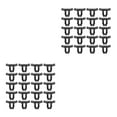 thumbnail image 3 of kurtrusly 20pieces Waterproof Solar Panel Drainage Clips For Easy Installation Save Time And Energy Polymer 40mm 2Set, 3 of 6
