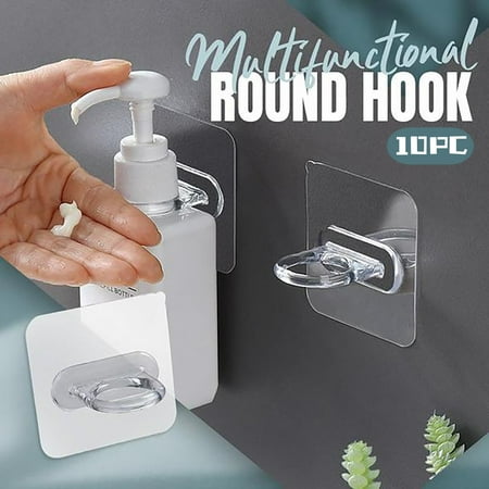 

Multifunctional Round Hook Punch-Free Wall Hanging
