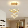 thumbnail image 2 of Creative Living Room Ceiling Light - Modern LED Chandelier, Stylish Decor for Home, Adds Elegant Ambience, 15.7*39.3in, Gold, 2 of 7