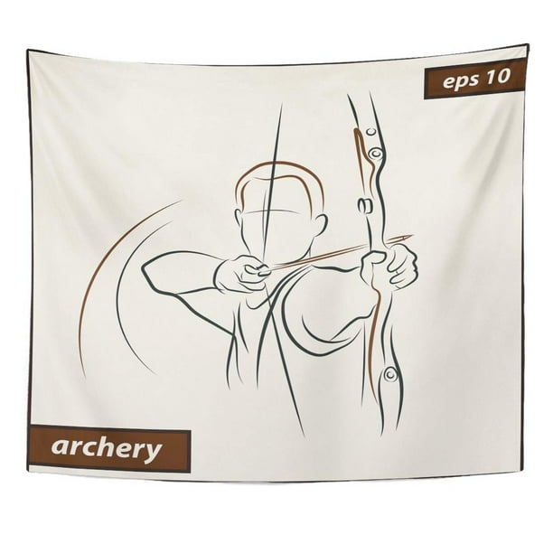 Zealgned Accuracy Shows Archer Aims At The Target Archery Sport Wall Art Hanging Tapestry Home Decor For Living Room Bedroom Dorm 51x60 Inch Com - Wall Decorations For Living Room Target Zealgned Accuracy Shows Archer Aims At The Target Archery Sport Wall Art Hanging Tapestry Home Decor For Living Room Bedroom Dorm 51x60 Inch Com - Wall Decorations For Living Room Target