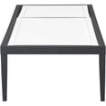 thumbnail image 6 of Meridian Furniture Nizuc Off White Fabric Outdoor Patio Mesh Chaise Lounge Chair, 6 of 12