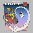 thumbnail image 2 of Men's Wall-E Retro Poster Graphic T-Shirt, 2 of 3