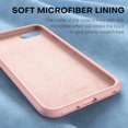 thumbnail image 7 of ImpactStrong iPhone SE 2020 Case/iPhone 7 / iPhone 8 Case, Silicone Heavy Duty Liquid Gel Shockproof Case with Soft Microfiber Cloth Cushion Compatible with iPhone 7/8/SE 2020 (2nd Gen) - Pink, 7 of 7