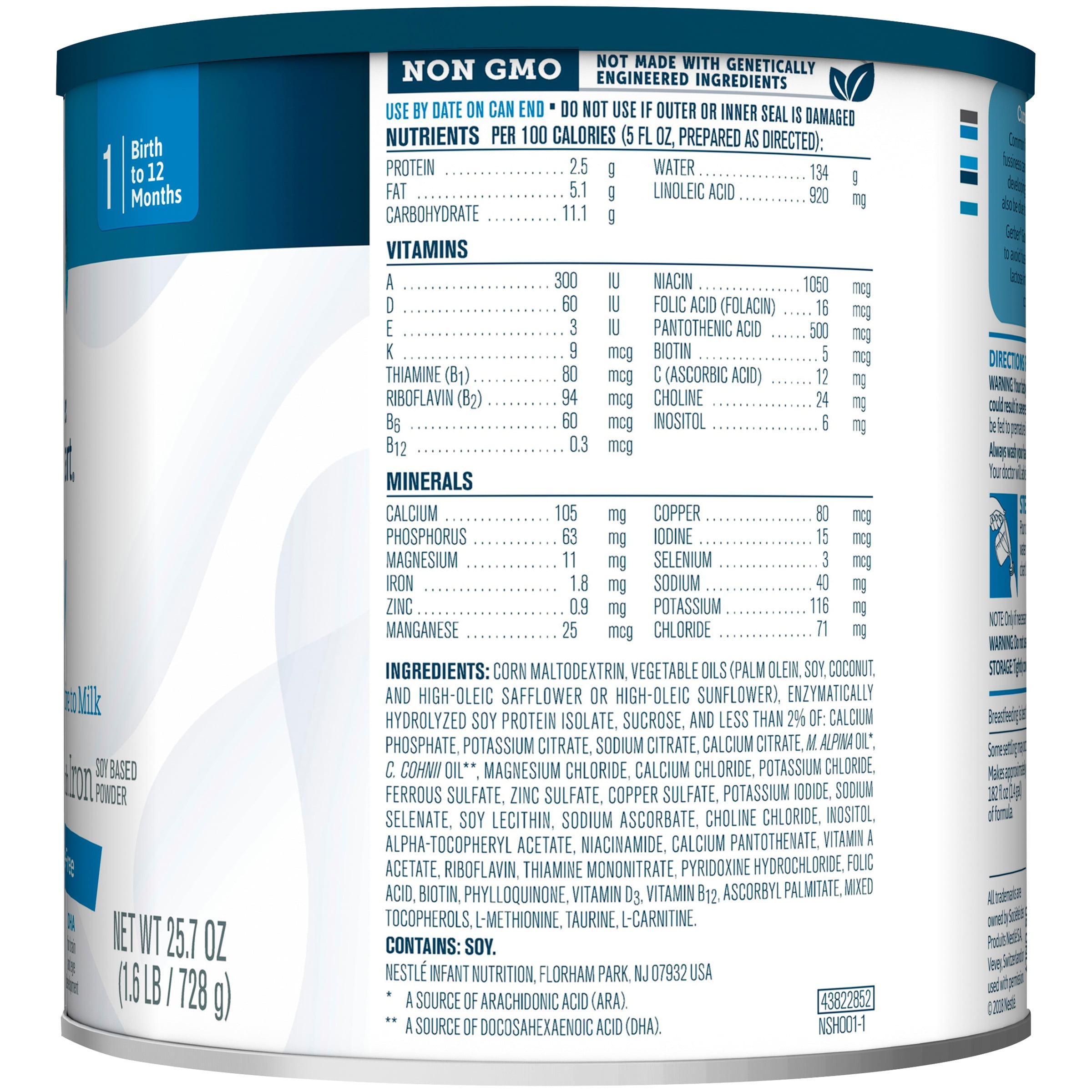 gerber soy formula near me