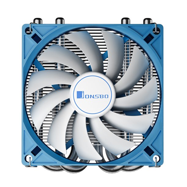Mini Radiador Jonsbo HP-400S Ventilador de refrigeración de CPU HTPC Case All-In-One PC 4 Heat Pipe Radiator