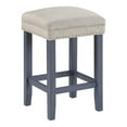 thumbnail image 6 of Furniture of America Sabana Wood 4-Piece Counter Height Dining Set in Blue, 6 of 9