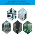 thumbnail image 4 of Shoe Cover  Boot Cover  Room Shoe Cover  Dustproof Shoe Cover  Laboratory Shoe Cover Universal Size Dustproof Antistatic Waterproof Shoe Cover  Cleaning Room Boot Cover White, 4 of 8