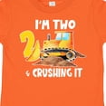 thumbnail image 4 of Inktastic I'm 2 and Crushing It Construction 2nd Birthday Boys or Girls Toddler T-Shirt, 4 of 5