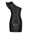 thumbnail image 4 of Gspmoly Robes pour Femmes, Robe en Cuir à Épaules Croisées pour le Printemps et l'Été pour Femmes, Robe de Soirée, Robes de Fête pour Femmes jusqu'à 65 % de Rabais, 4 of 8
