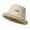 Beige, variant on vnanda Warm Hat Unisex Winter Hat with Faux Rex Rabbit Fur Windproof Basin Ear Protection Warm Cozy Velvet Bucket for Outdoor Activities Faux Rex Rabbit Fur