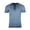 SS52 Blue, variant on ZIMEGO Men’s Slim Fit Henley Shirt – Casual Textured Cotton Short Sleeve Crew Neck Fashion Athletic Fit T-Shirts