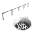 thumbnail image 3 of Advancent Organizador de cocina, estante para tapas de ollas, soporte extendido de acero inoxidable, estante para tapas, estante para platos de Cocina y Comedor, 3 of 6
