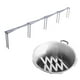 thumbnail image 5 of Billuyoard Organizador de cocina, estante para tapas de ollas, soporte extendido para platos y cucharas de acero inoxidable, estante para platos Cocina y Comedor, 5 of 6