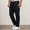 Noir, variante sur Pantalons Cargo Utilitaires pour Hommes pour Usage Quotidien avec Multiples Poches et Pantalons pour Travail et Activités Quotidiennes