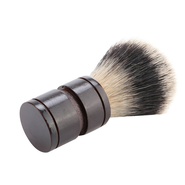 Brocha de Afeitar Brocha para Barba para Hombres Brocha Suave y Ligera conde Madera Secado Rápido y sin Caída Aumenta la Espuma de la Crema de Afeitar Elimina Residuos ANGGREK Otros