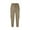 Khaki, variant on Plus Size Capri Pants for Women Mid Rise Soft Comfy Cargo Leggings with Pockets Drawstring Stretch Slim Trousers