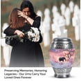 thumbnail image 4 of Elephant Mini Funeral Urns For Adult Male - Keepsake Cremation Urn For Ashes Adult Female - Pink Urn For Mom - Decorative Keepsake Urns For Human Ashes For Male And Female - 3 Inch, 4 of 7
