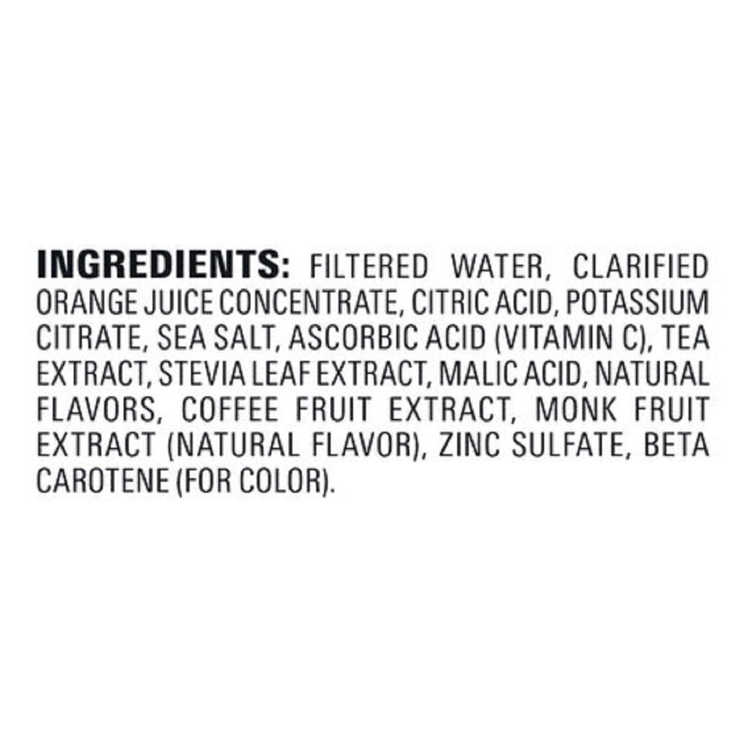 Bai It's WonderWater Baru Blood Orange Antioxidant Beverage with Vitamin C -18 fl Oz - 12 Pack