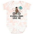 thumbnail image 3 of Inktastic Grandma Grandpa Love Me Boys Baby Bodysuit, 3 of 5