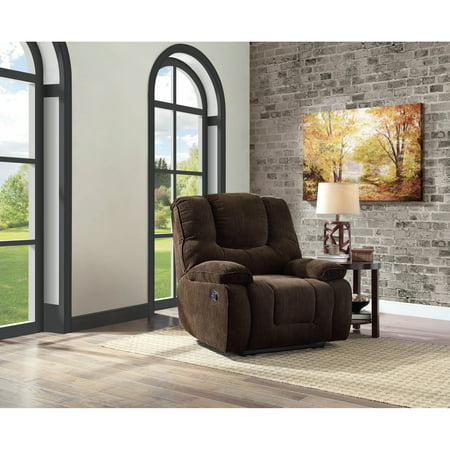 Better Homes and Gardens Big & Tall Recliner with In-Arm Storage and USB
