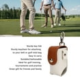 thumbnail image 4 of Balls Pouch, Portable PU Durable Metal Button Fashion  Ball Holder For  Fans Supplies, 4 of 8
