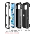 thumbnail image 5 of TASHHAR Google Pixel 8 Case Military Grade Heavy Duty Protection 3 in 1 Shockproof Armor Rugged Durable Detachable for Pixel 8 Phone - Black, 5 of 5