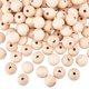 thumbnail image 1 of Perlas de madera PH PandaHall, 25 mm, naturales, para manualidades, 100 unidades, 1 of 9