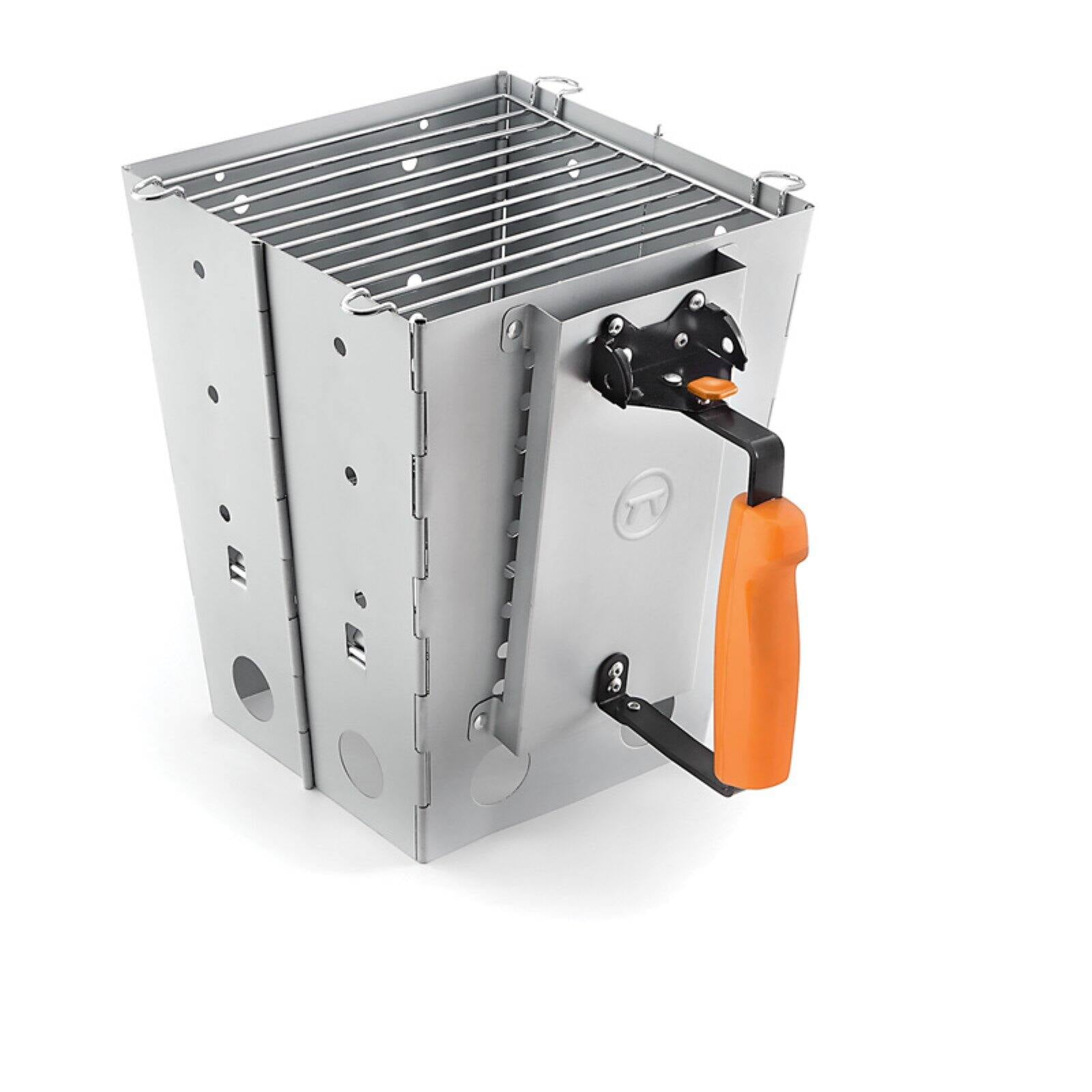 Outset Collapsible Camping Grill and Chimney Starter