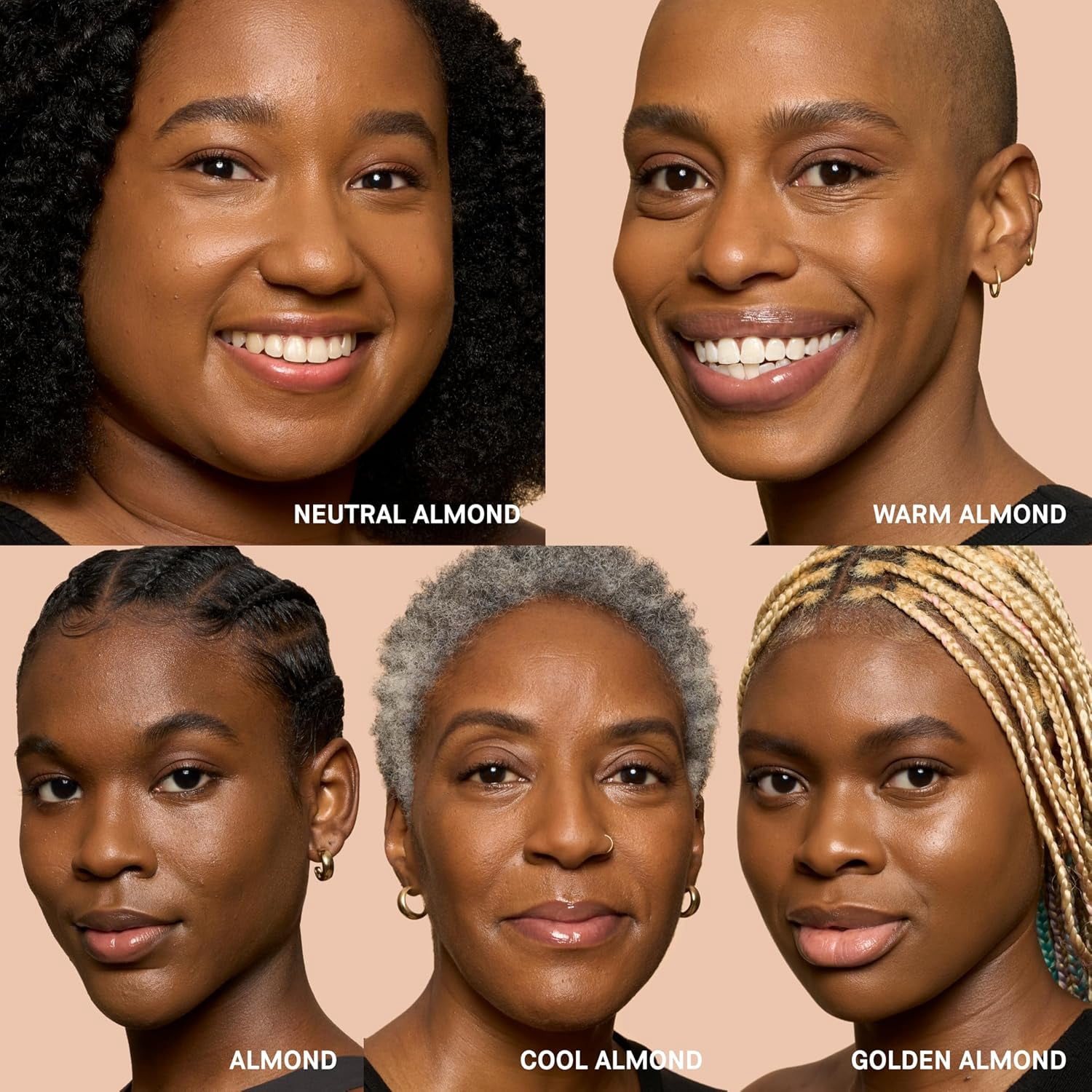 Bobbi Brown Weightless Skin Foundation SPF 15 - 39 Almond (C-084), A dark brown with a red undertone for dark skin, 1 Fl Oz