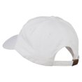 thumbnail image 3 of Checkered Racing Flag Embroidered Washed Cap - White OSFM, 3 of 5