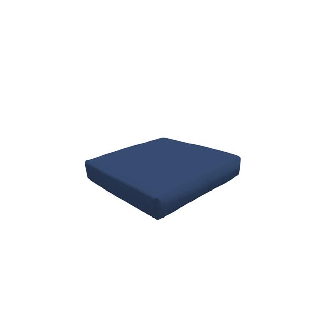 Cover for Ottoman Cushions 6 inches thick in Navy