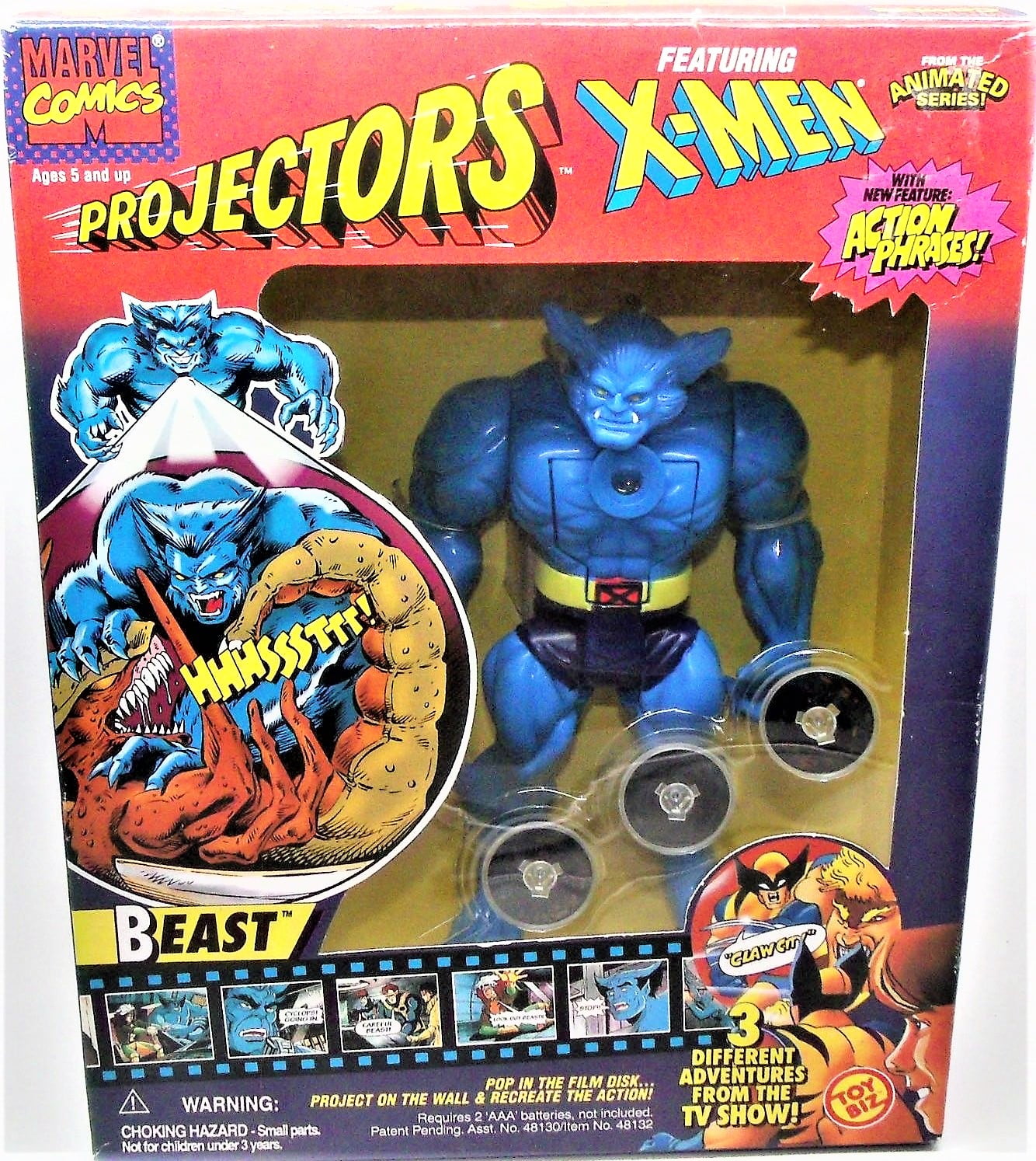 Marvel Super heroes X-Men BEAST figure US Seller Flat Ship AWESOME