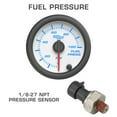 thumbnail image 6 of GlowShift | White 7 Color Series 4 Gauge Diesel Truck Set with 60 PSI Boost, 1500F EGT, Trans Temp & 100 PSI Fuel Pressure Gauges, 6 of 9