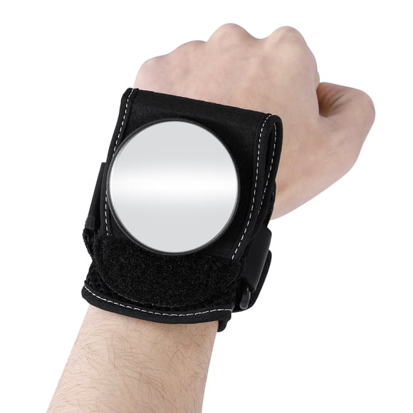 bike rearview mirror bike reflect mirror cycling wrist mirror bike back eye mirror wristband mirror
