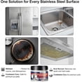 thumbnail image 6 of Stainless Steel Scratch Eraser, Stainless Steel Scratch Remover & Cleaner for Appliances- 2026 Nano-Technology Polishing Paste Clean Wax for Refrigerator, Dishwasher, Oven, Sink (1PC), 6 of 7